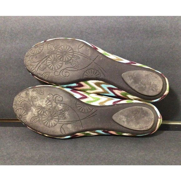 Women's Sandal Steve Madden Ibiza Flat Sz 8M Colorful Pointed Toe Loafer - Picture 7 of 7
